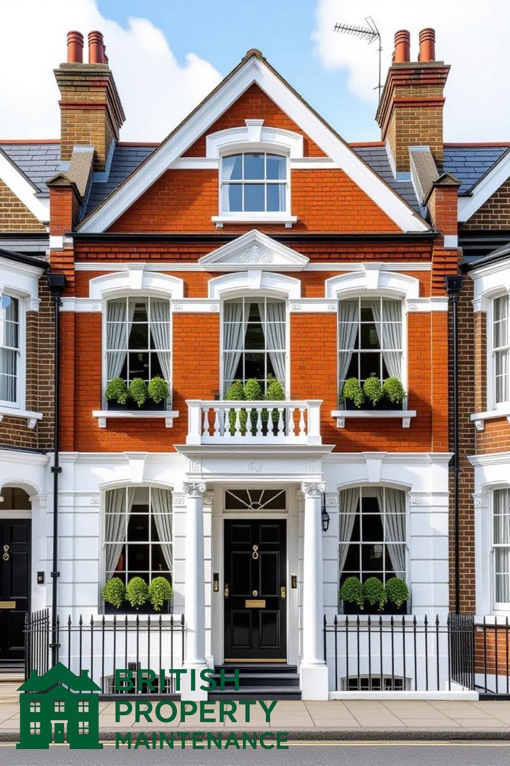 Double Fronted Townhouse Window Cleaning Service (includes all windows)