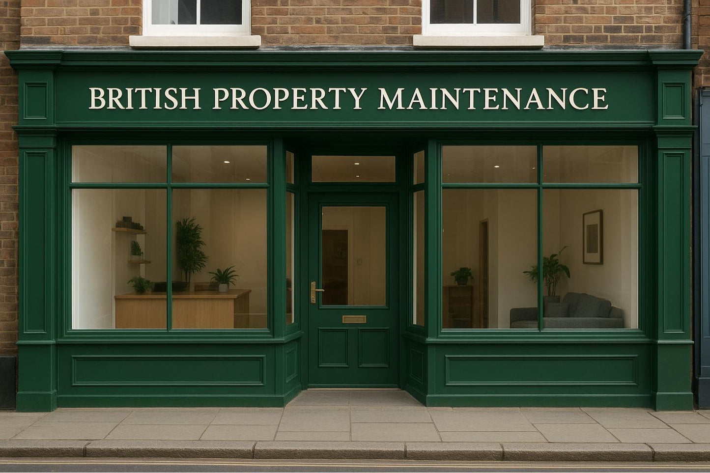 Double Fronted Shop Front Sign Restoration Service