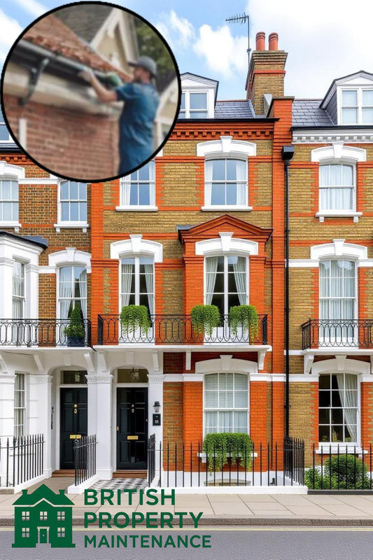 Townhouse Roof Gutter Cleaning Service