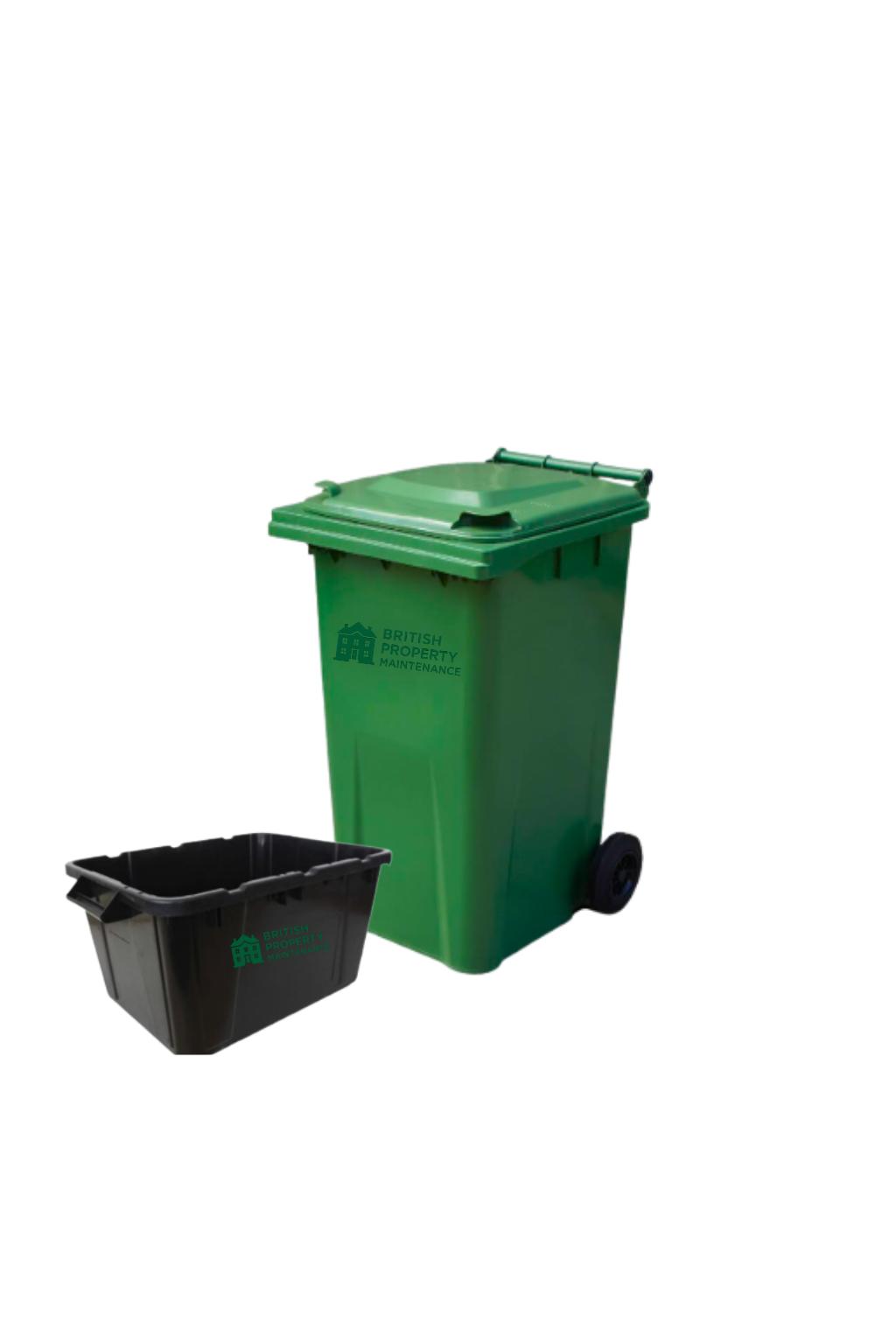 One Bin and One Recycling Box Cleaning service