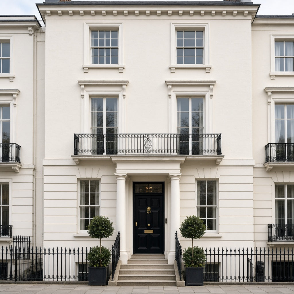 Townhouse, front elevation — British Property Maintenance